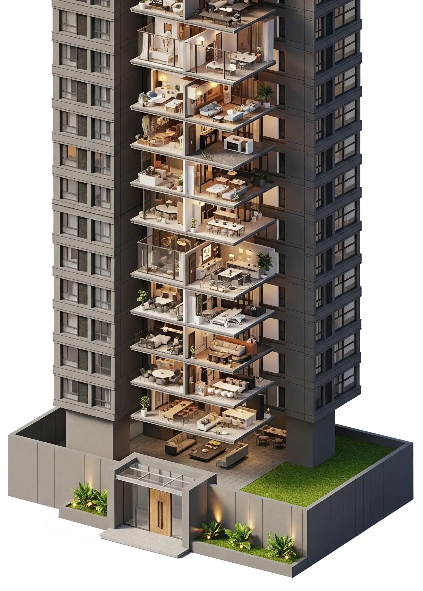 Edificio 3D - Concret0